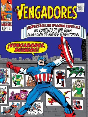 cover image of Biblioteca Marvel Vengadores 3